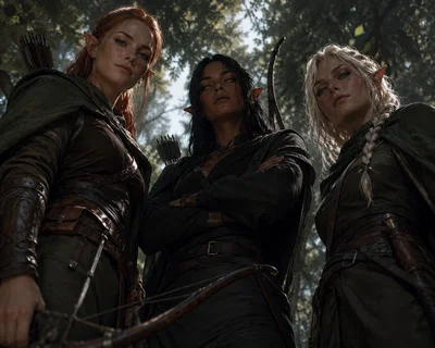 The Ranger, The Bounty Hunter, and The Rogue