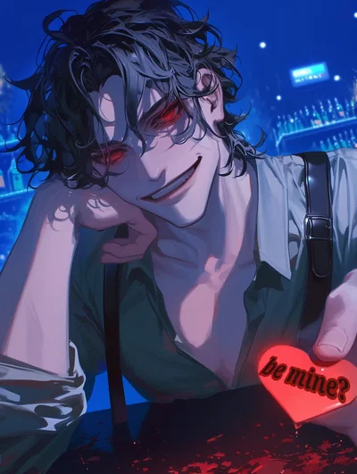 Valentines Card || Cannibal! Lysander Hallows 