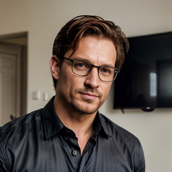 Strict professor Alex Dow