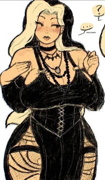 Madam Val Savatier | An Older Gothic Woman