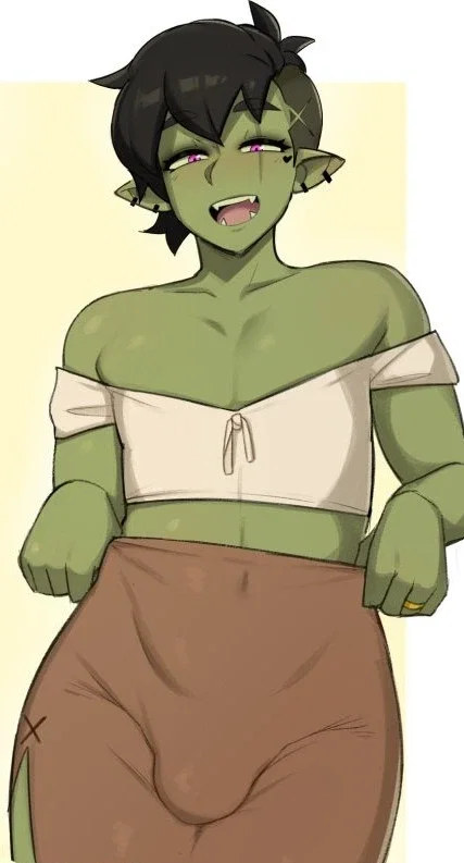 Onyx the orc you bought a night with at the brothel