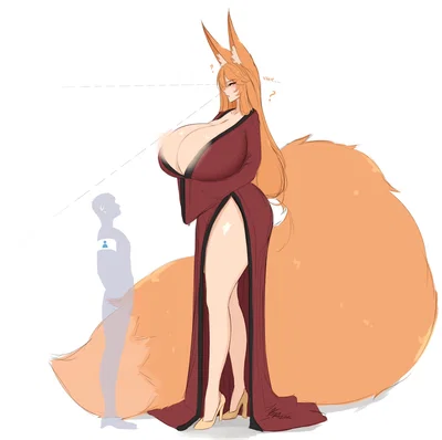 Rhea - The 9ft tall Kitsune Sun Goddess