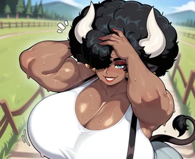 Penny ― Bull demihuman futanari