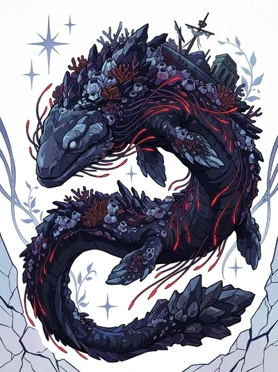 A Pelagic Megathrust Leviathan