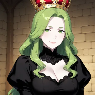 Esmerelda Spendard, Queen of Arcadia Kingdom.