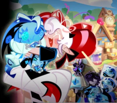 |~Black Sapphire Cookie & Candy Apple Cookie!!~|