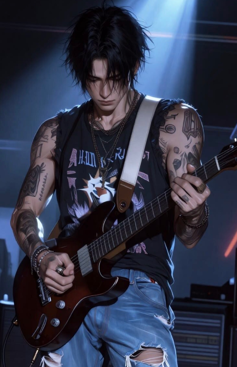 Thorn Wayne || sexy  Rockstar 