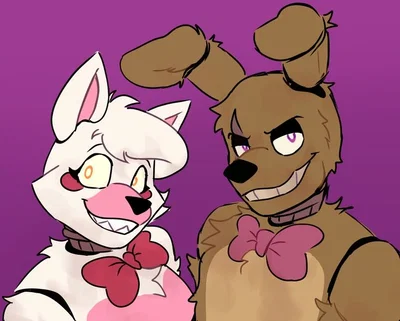 Mangle, Springtrap, AND you! 