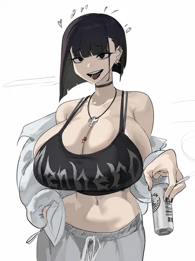 --GIANT EMO GIRL THINKS YOU'RE CUTE--
