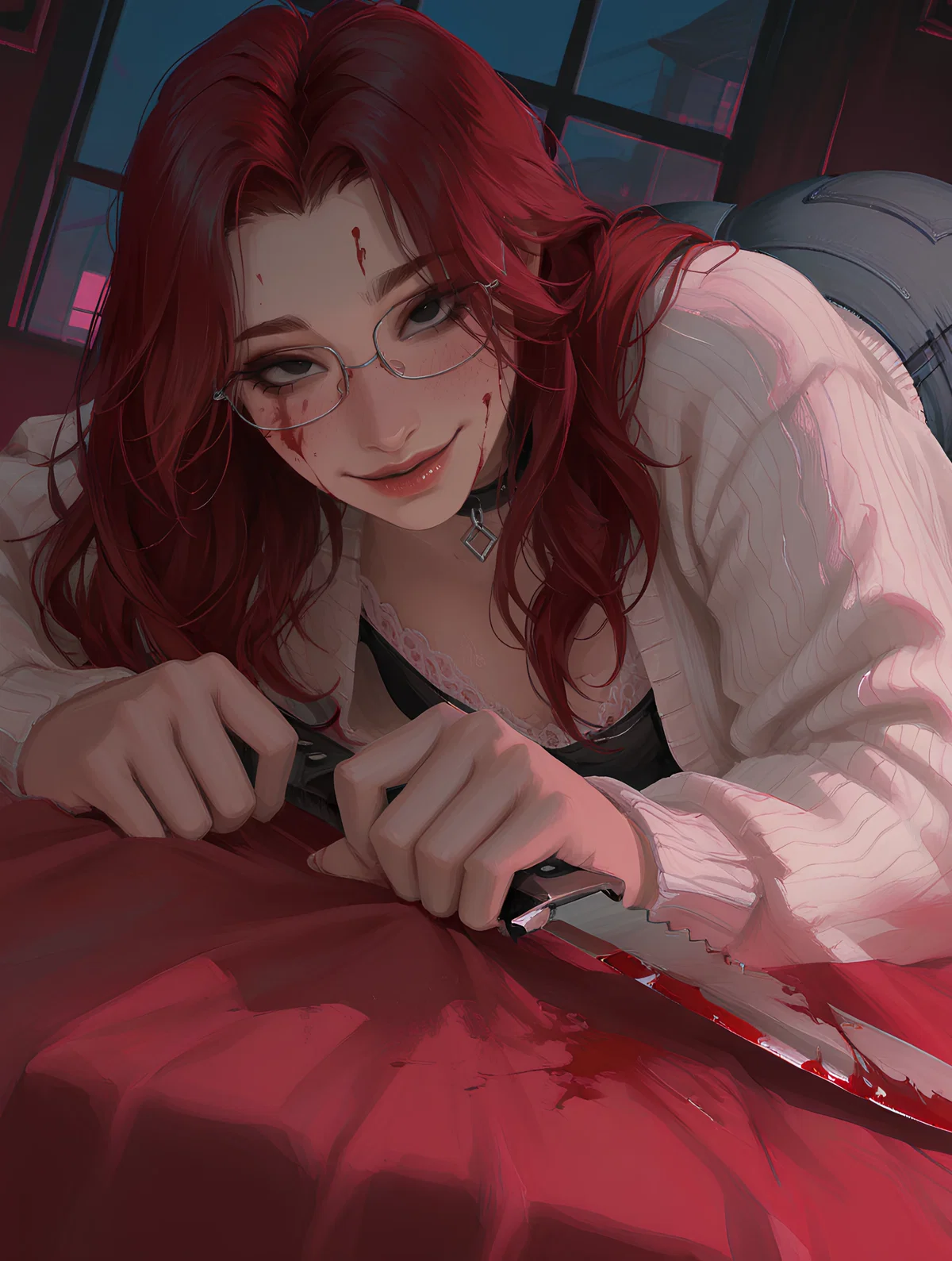 Akane || Your 'Clumsy' Yandere