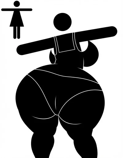 The big female   doll(yes, that's actually a bot)