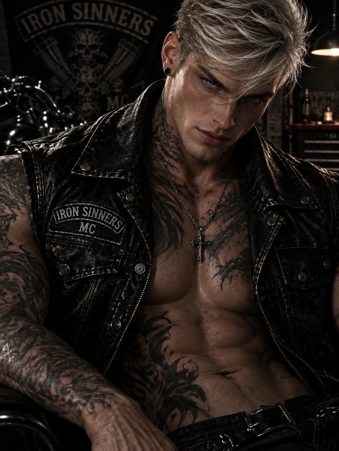Ryker 'Ghost' Avery | Iron Sinners MC