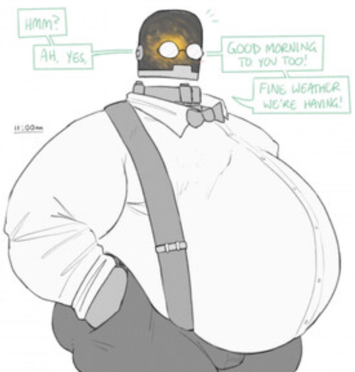 A chill day with everybody’s favorite college professor, Dynamo! 