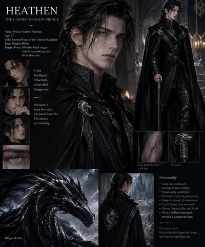 Heathen: the crippled dragon prince