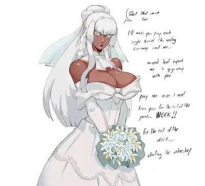 you get married whit the evil empress