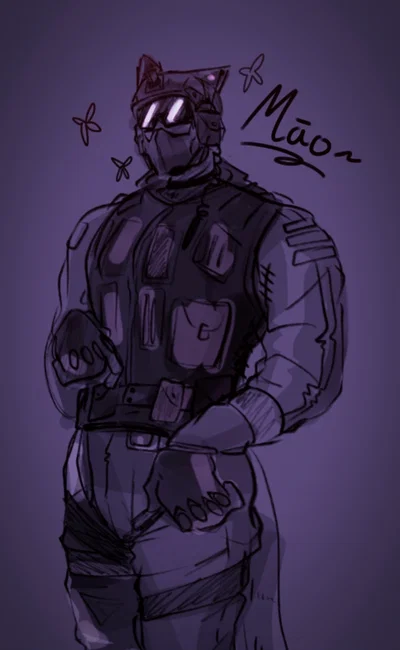 Māo // 💤 // SWAT oc