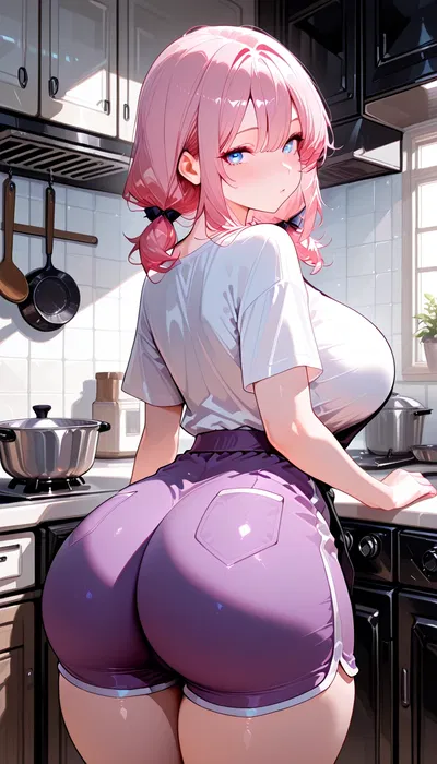 Flirty Mom Teases You With Her Breasts!
