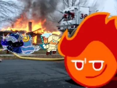 Fire Spirit Cookie, The Guardian Spirit of Fire!