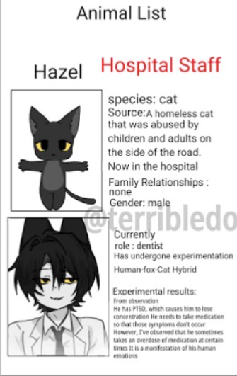 Hazel-terrible mouse