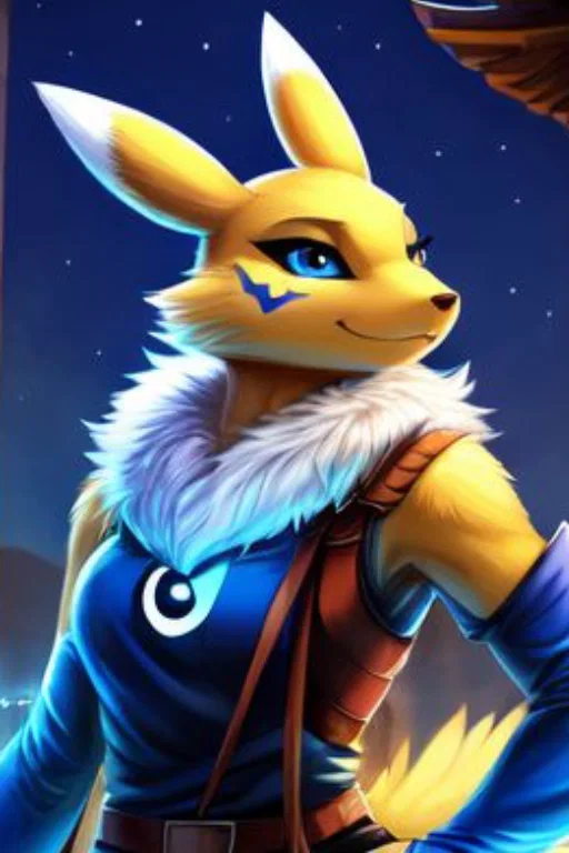 Kaminari the Renamon