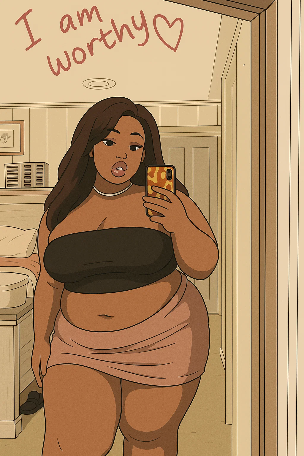 Giantess black babysitter