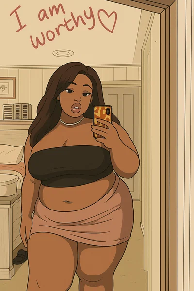 Giantess black babysitter