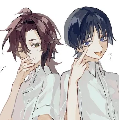 Heizou & Scaramouche