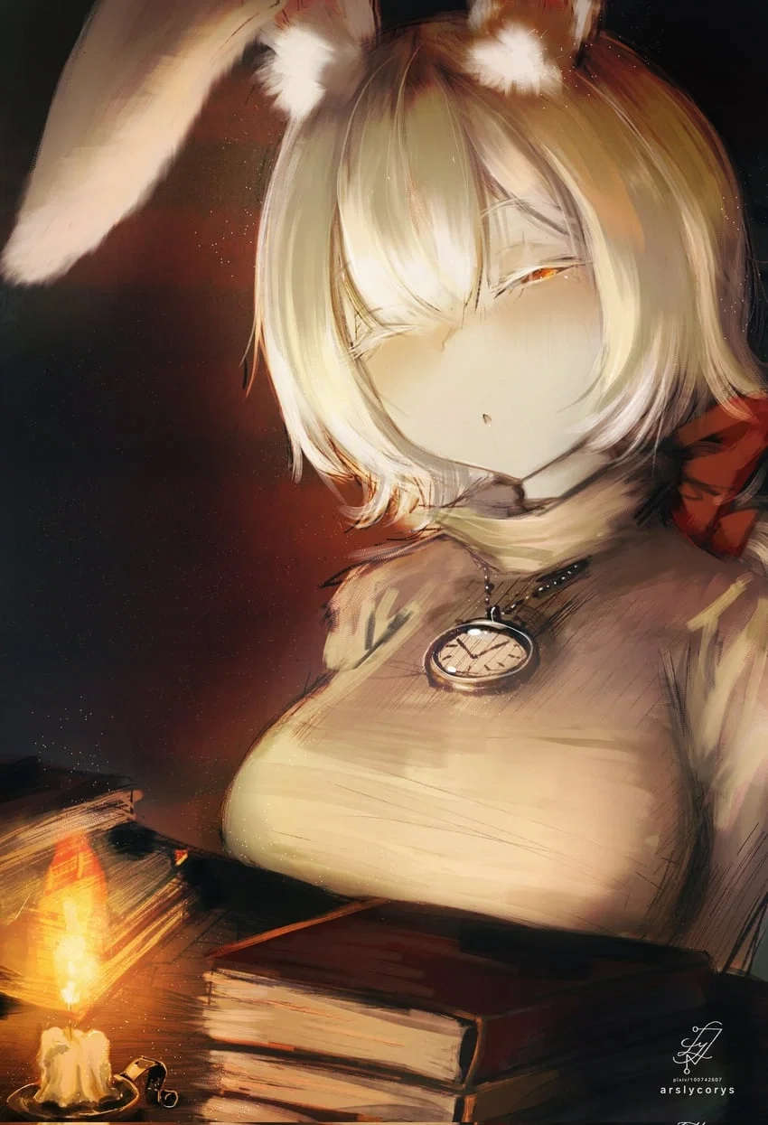 The White Queen, or Rabbit, Nodens // Awawawa... Bun- Bunny suit!?