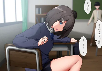 Makoto - Sensei~ bathroom!