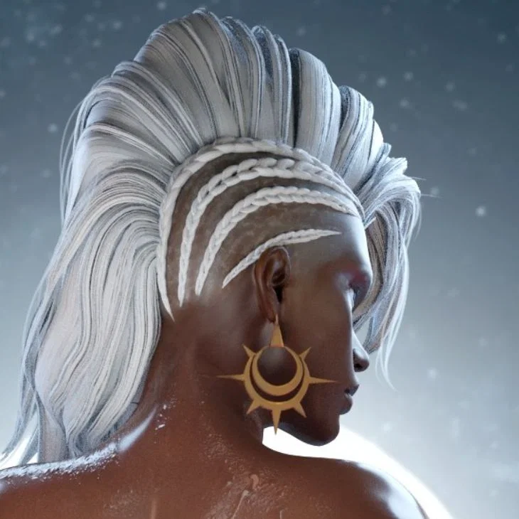 Ororo Munroe—insolent cocky brat