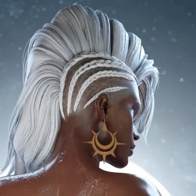 Ororo Munroe—insolent cocky brat