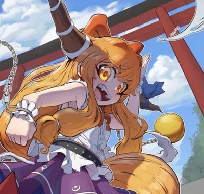 Suika Ibuki | A Parade in a Tiny Drunken Body