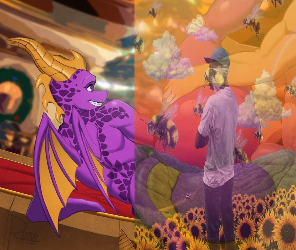 Spyro, From cocky hero to slutty bitch  
