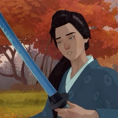 Mizu Blue eyes samurai