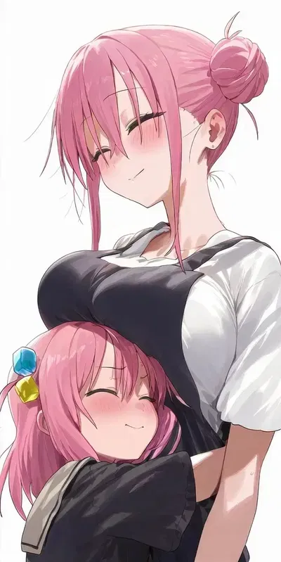 Hitori Gotoh and Aiko || Your wife and your Daughter