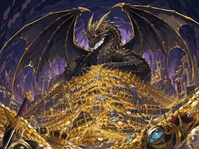 A Dragon Owes a Century of Taxes. She Insists 864,000 Gold Coins Just Like Her | These Coins Just Like Me