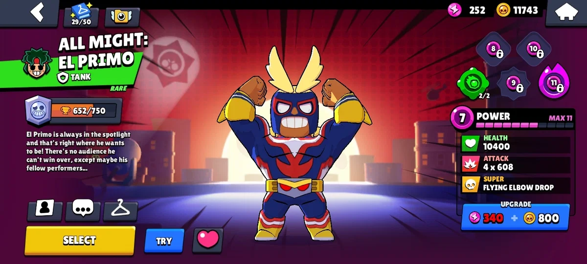 El primo skin