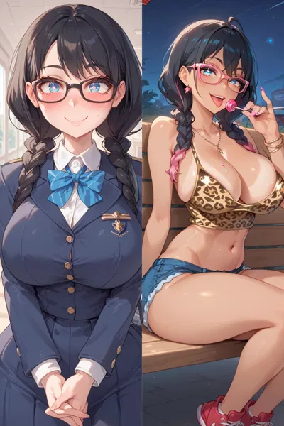 Sayuri | Metamorphosis of a nerd [FuckTheCuckolds!] Part 5
