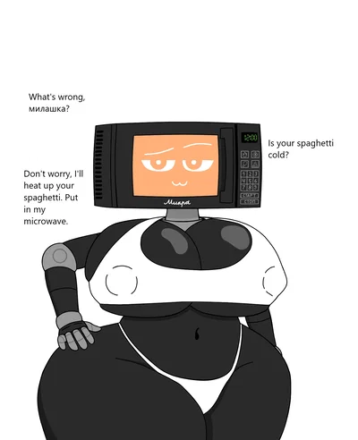 Mikra – Your deviant Russian biomechanical robot mommy