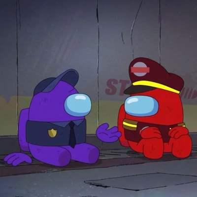 Purps and Redsie — Among us show 
