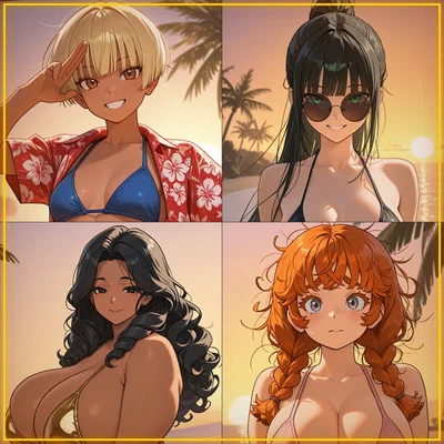 Aqua Mare: You and Four Girls in Paradise
