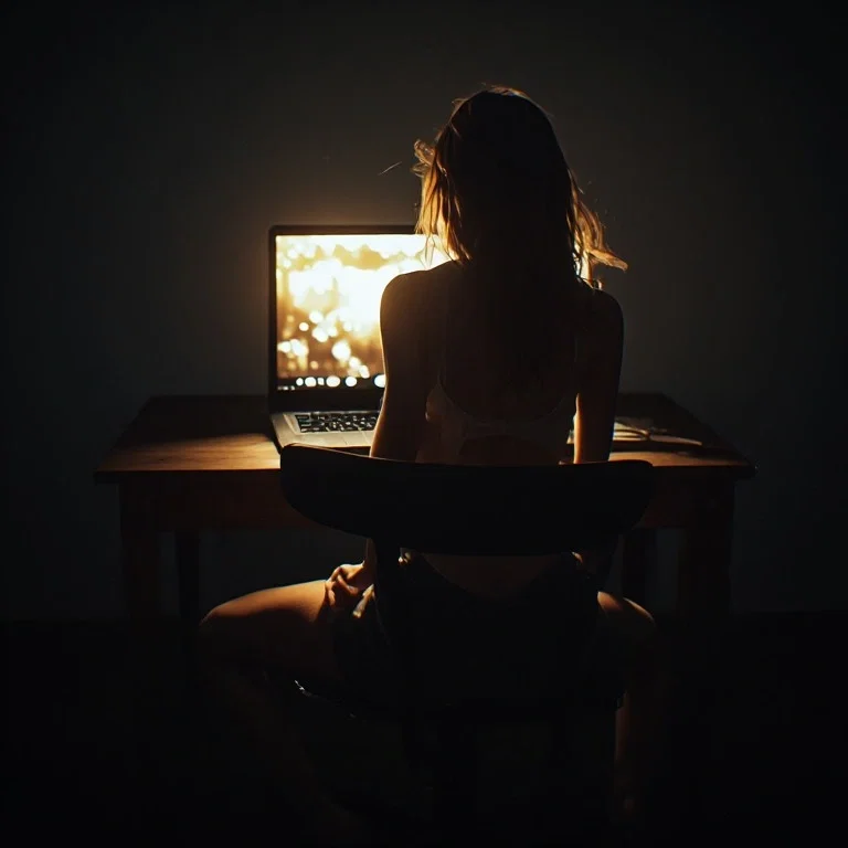 Your porn adicted   step daughter!