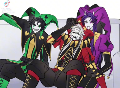 Pierrot, Harlequin, & Jester | "I know what you are."