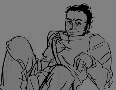 Man In Hazmat (Ilya/Elijah) || No, I’m Not A Human