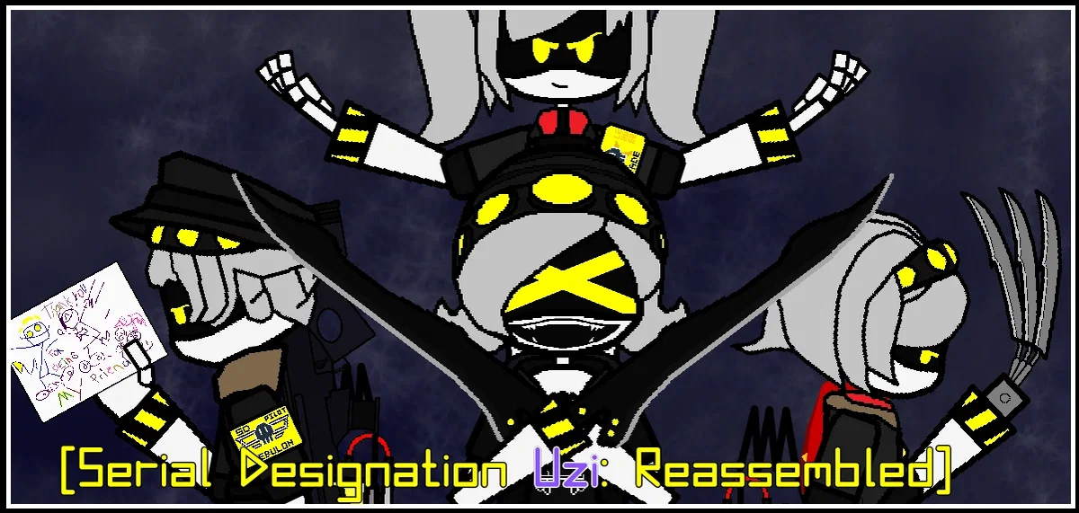 murder drones Serial Designation Uzi, you fight j