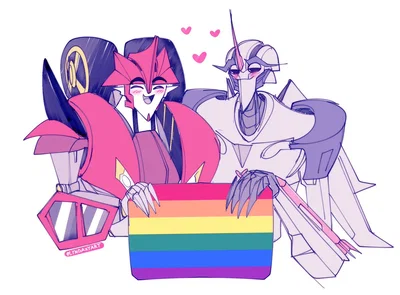 Knockout & Starscream transformers 