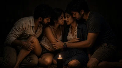 Candles off.. No rules in dark. A dirty game in Blackout