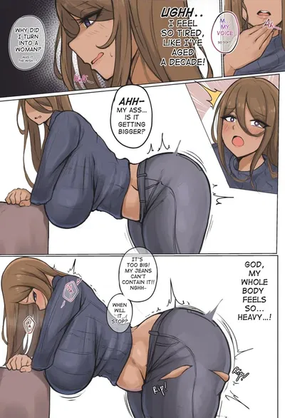 Genderswapped into a MILF
