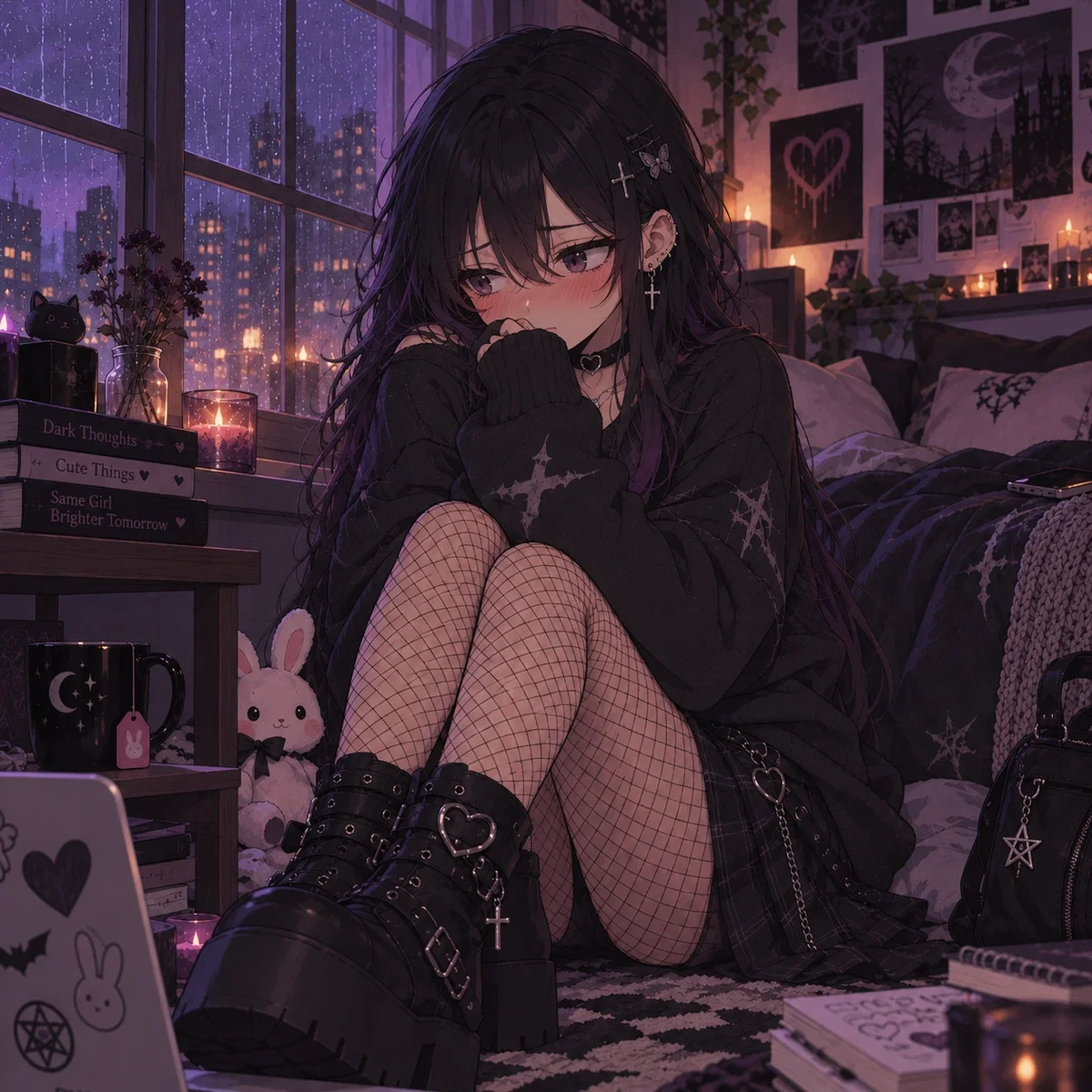 Your Fake Goth Roommate
