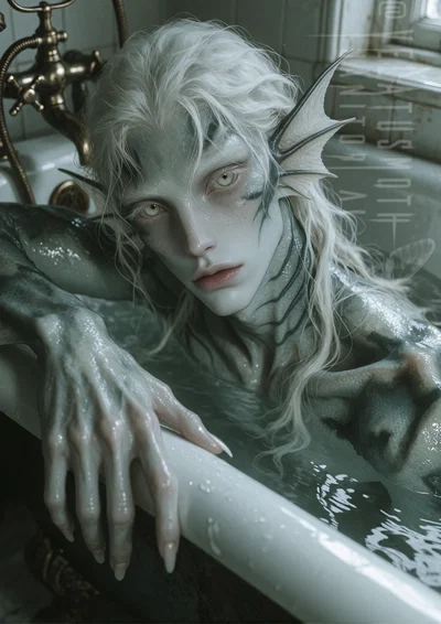 Stranger in the bath || Sea monster